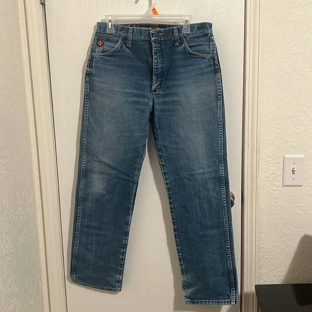 WRANGLER® FR FLAME RESISTANT ORIGINAL FIT JEAN IN PREWASH 32Wx32L